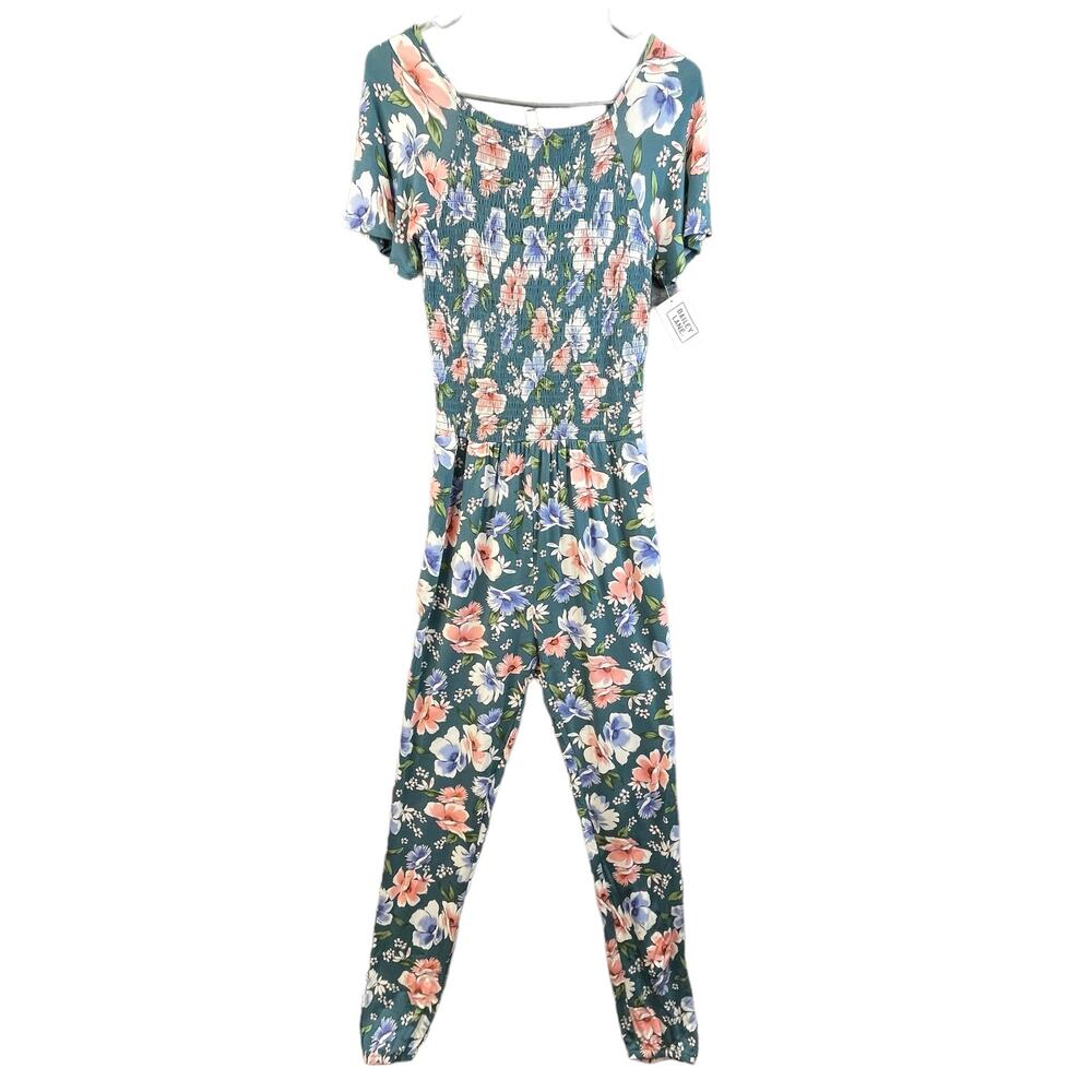 Bailey Lane Womens Jumpsuit Size XL Floral Printed